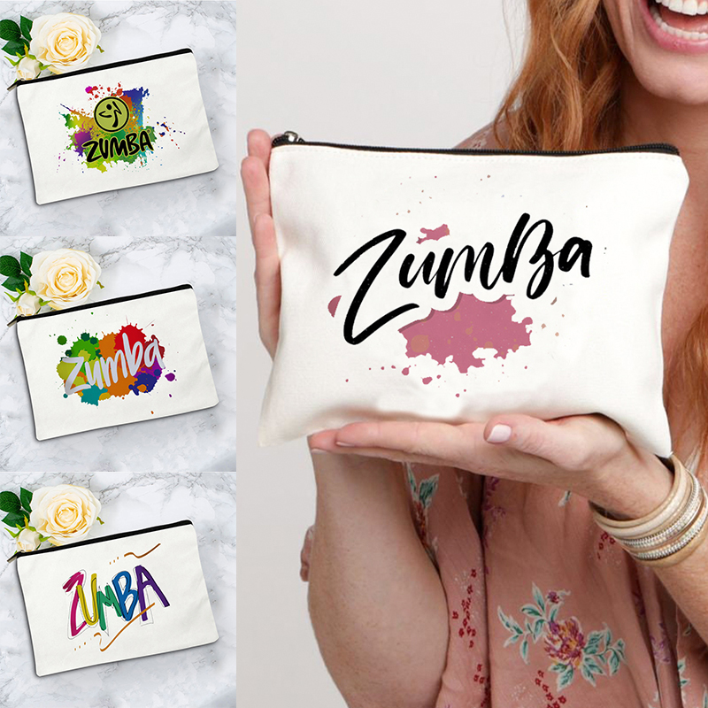 Zumba & Yoga Fitness By Anushree Pune Reviews - Zumba Canvas MakeupBag , Cute DanceFitness