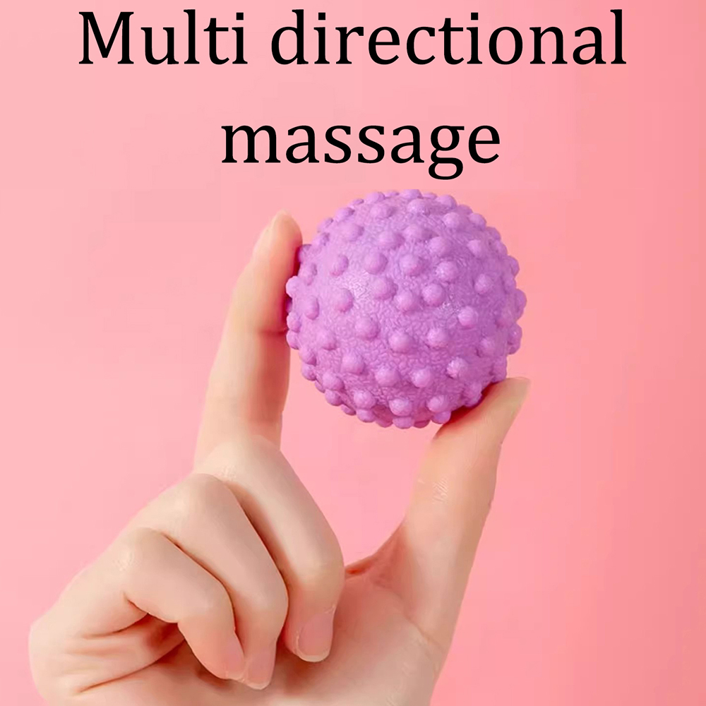 Yoga Fitness Ball - Portable TPR Fascia Massage Ball Raised