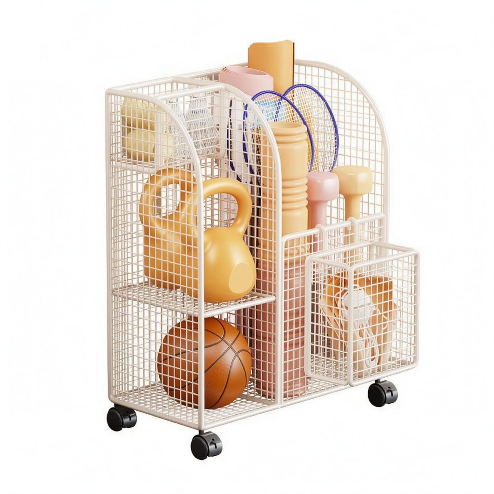 Compact Iron Wire Rack for Exe - Yoga Fitness Ball review and price