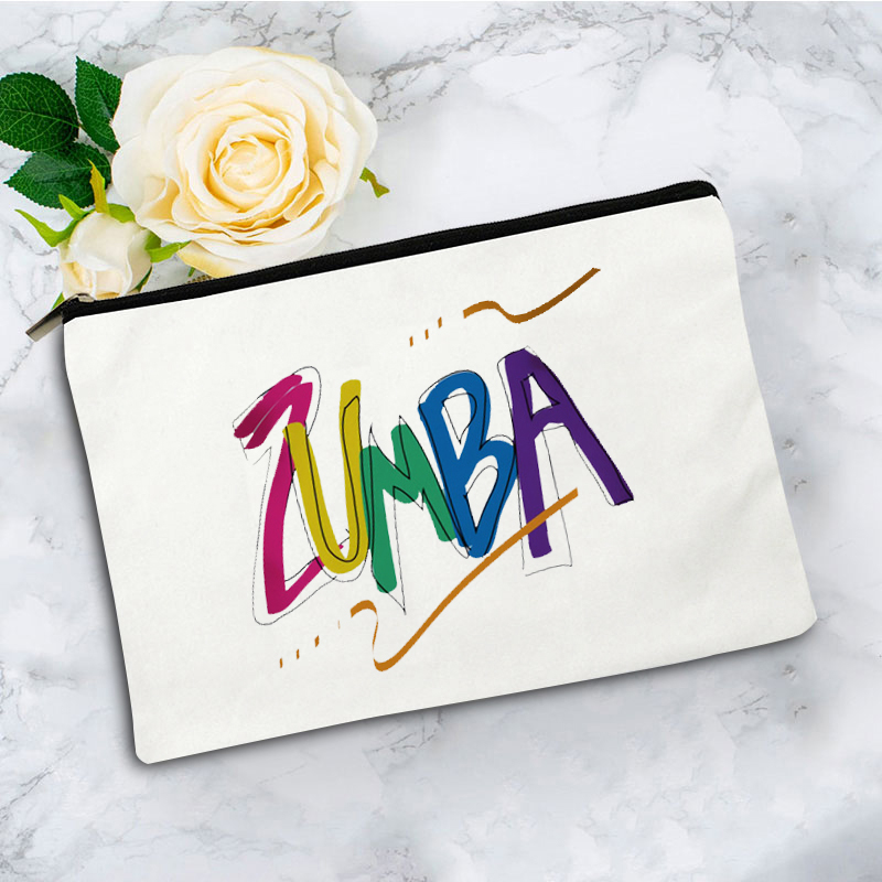 Zumba Canvas MakeupBag , Cute  - Zumba & Yoga Fitness By Anushree Pune Reviews review and price