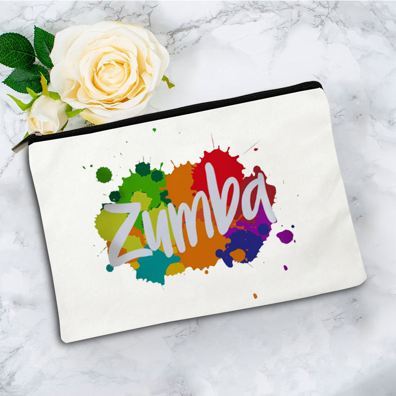 Zumba Canvas MakeupBag , Cute  - Zumba & Yoga Fitness By Anushree Pune Reviews review and price