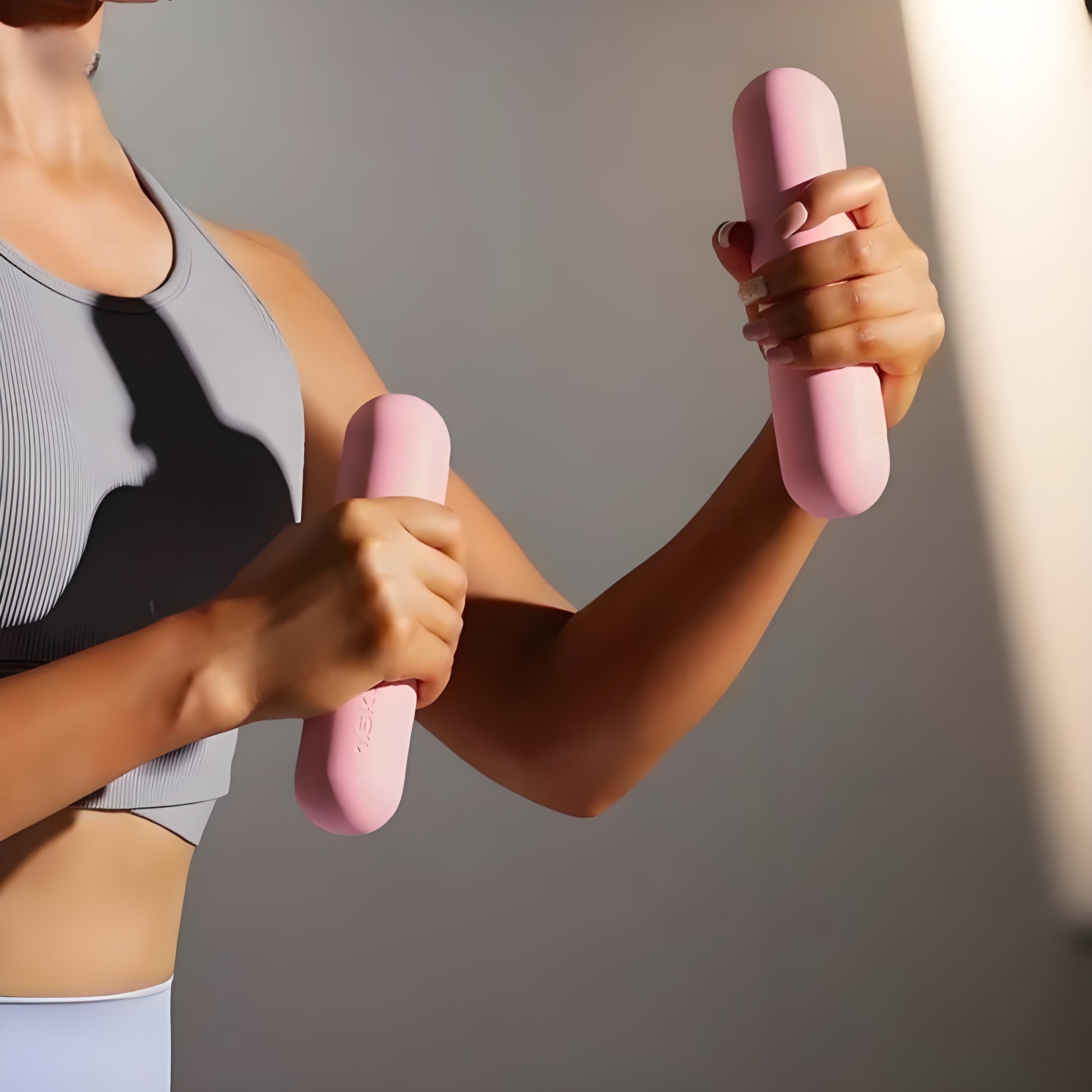 Barbell Bar Beam Silicone Dumb - Yoga Fitness Bar review and price