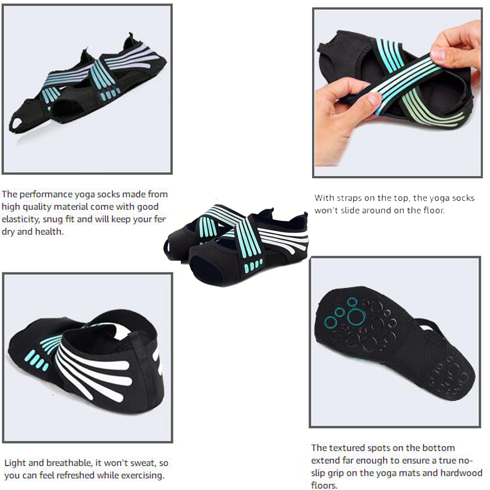 1Pair Women Non-Slip Toeless G - Yoga Fitness Ball review and price