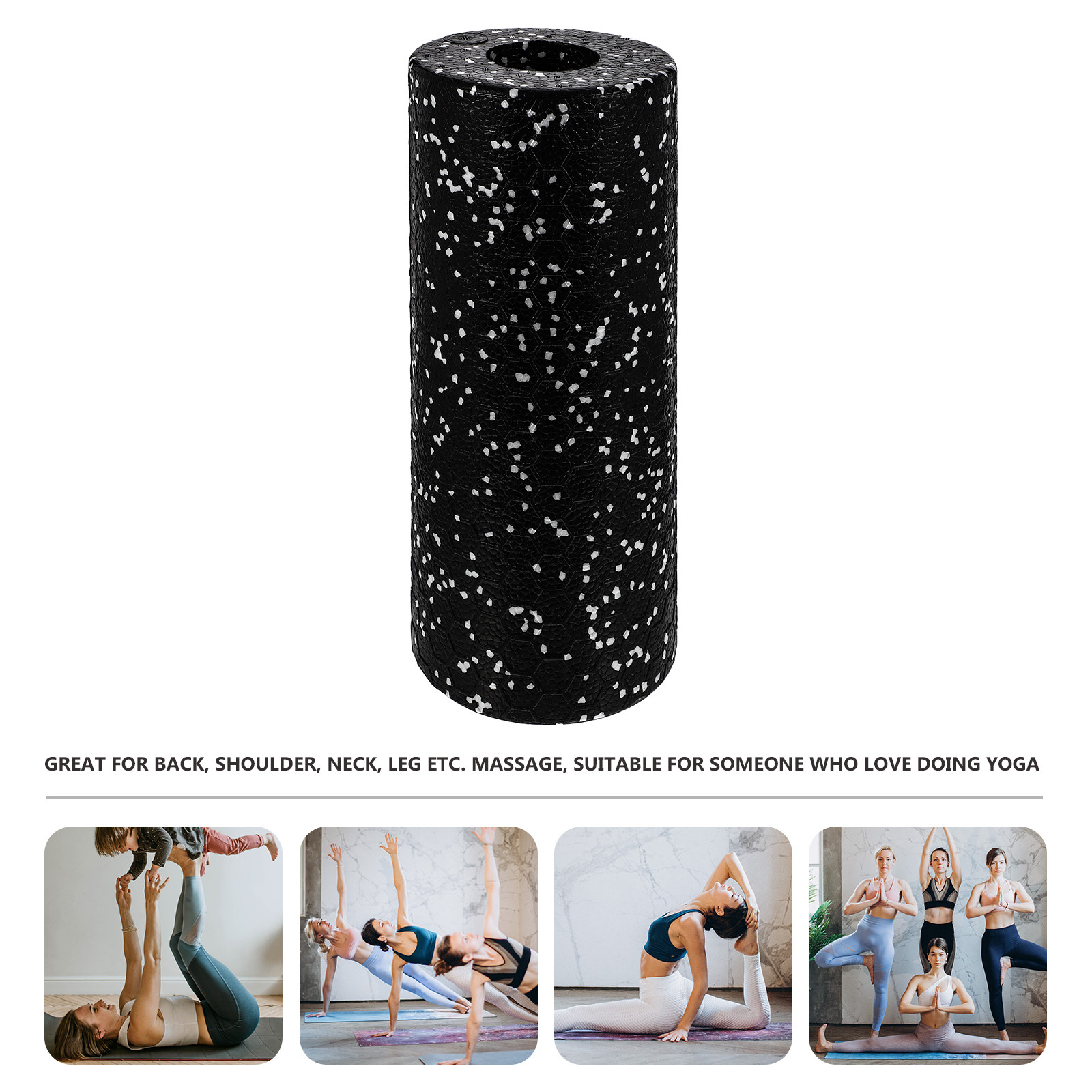 Yoga Column Roller Premium Mat - Yoga Fitness Ball review and price