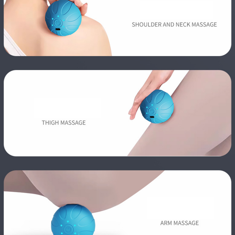 New Vibrating Massage Ball Han - Yoga Fitness Ball review and price