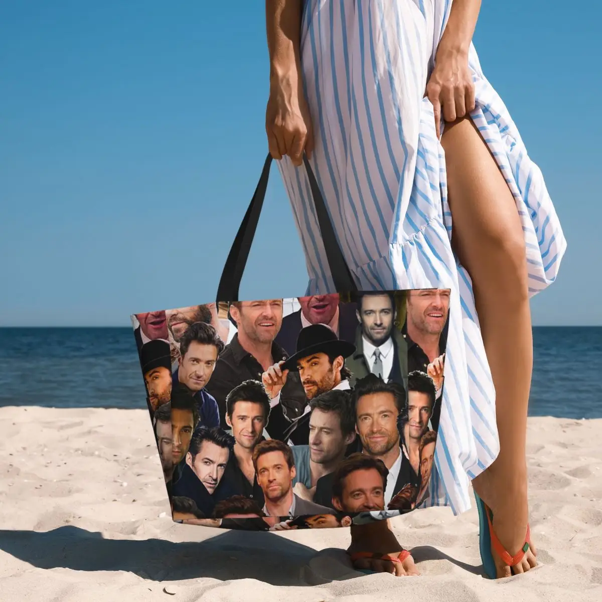 Hugh Jackman Photo Collage Bea - Yoga Fitness Photos review and price