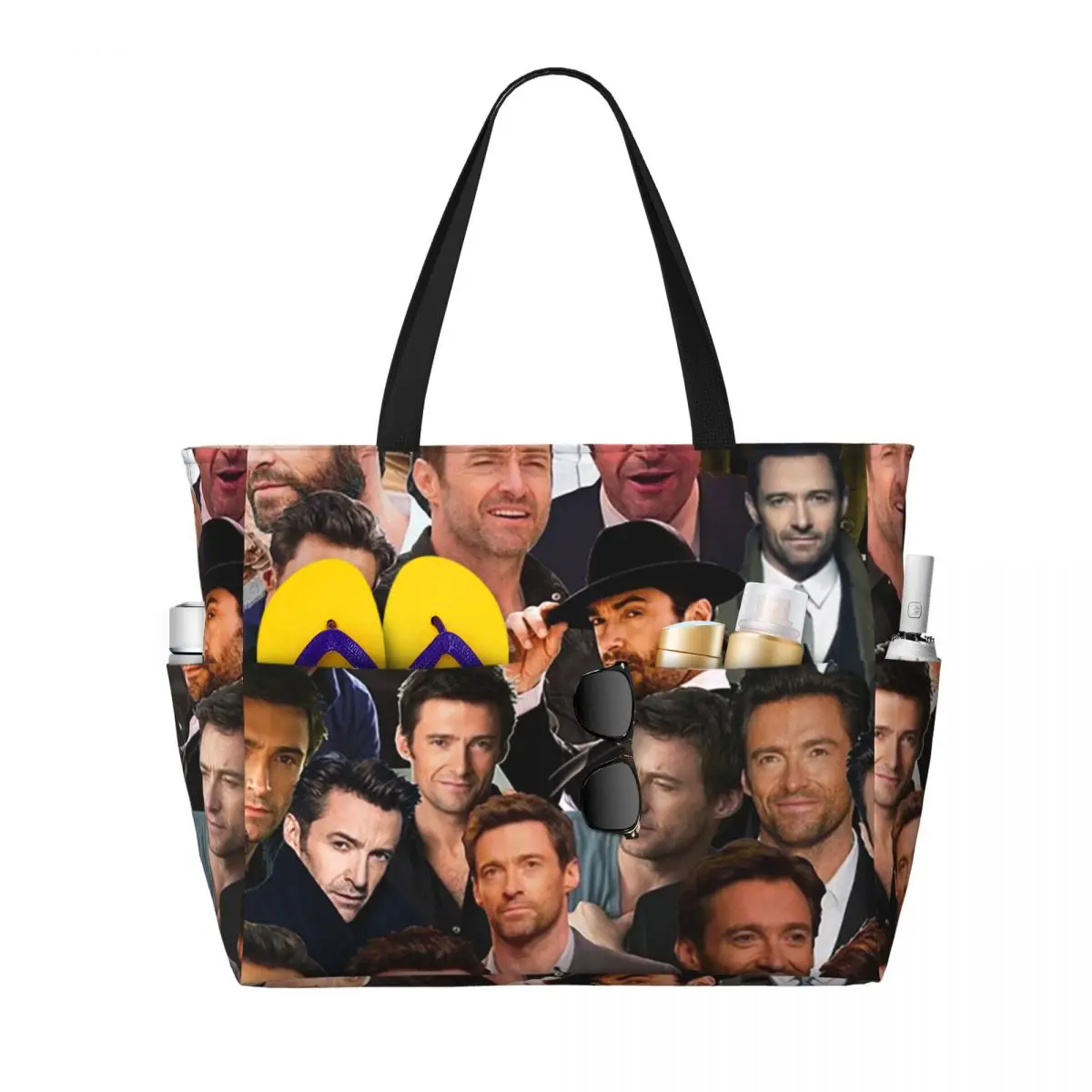Hugh Jackman Photo Collage Bea - Yoga Fitness Photos review and price