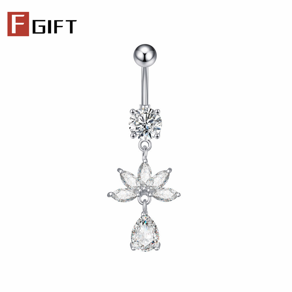 Zircon Yoga Lotus Flower Dangl - Yoga Fitness Bar review and price