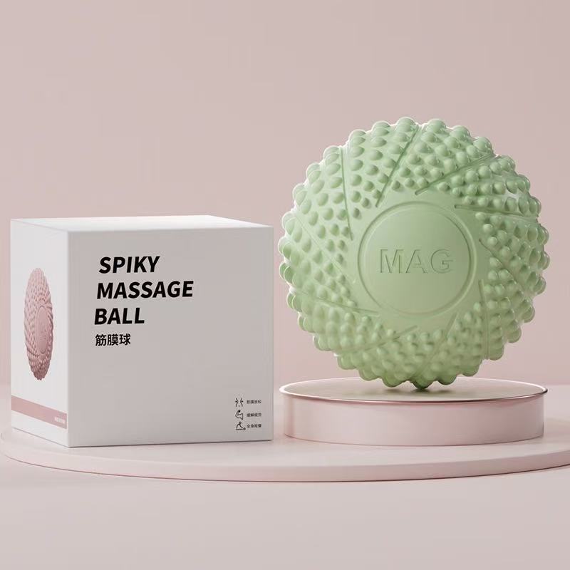 Eco Friendly TPE Spiky Massage - Yoga Fitness Ball review and price