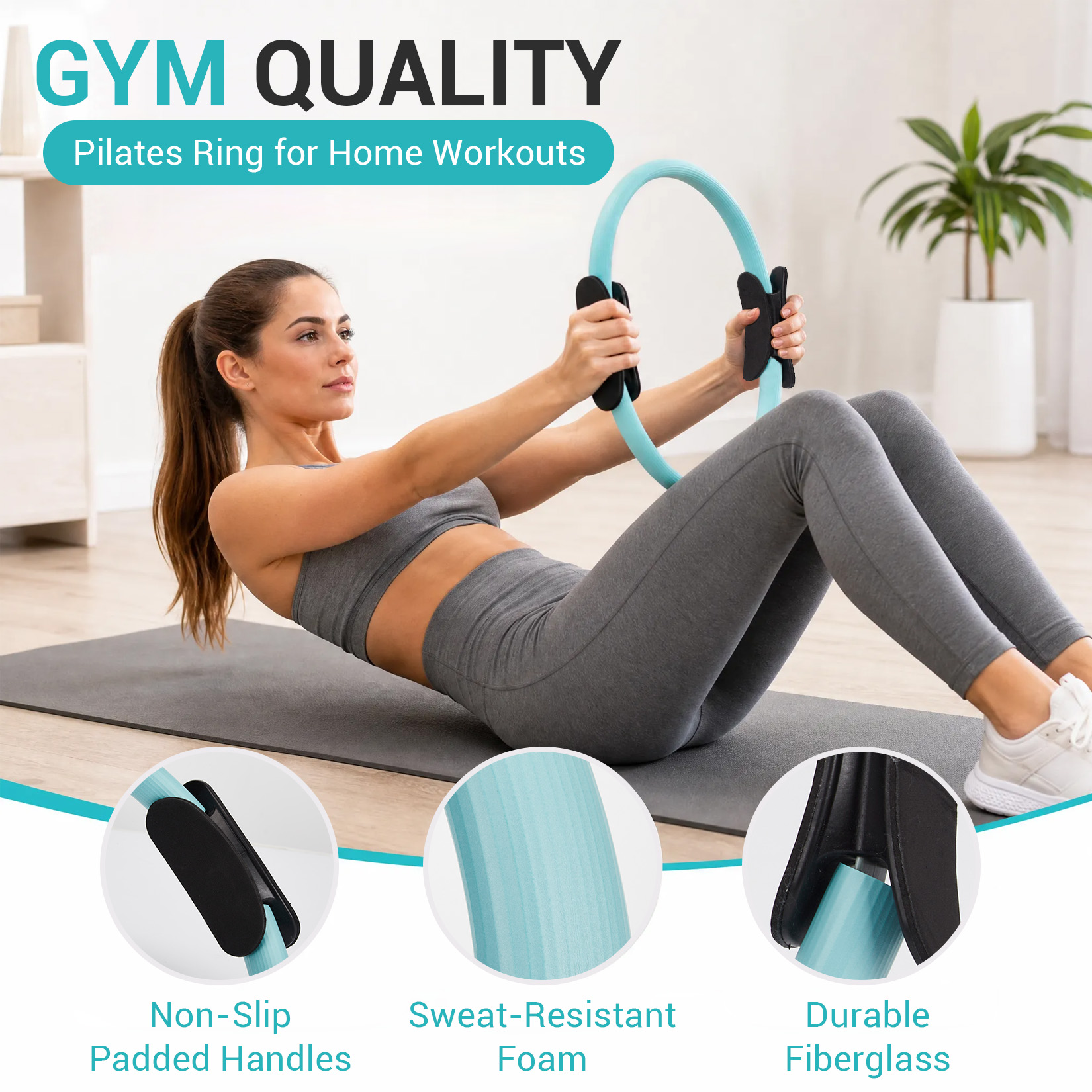 Pilates Training Set, 6-in-1 P - Yoga Fitness Bar review and price